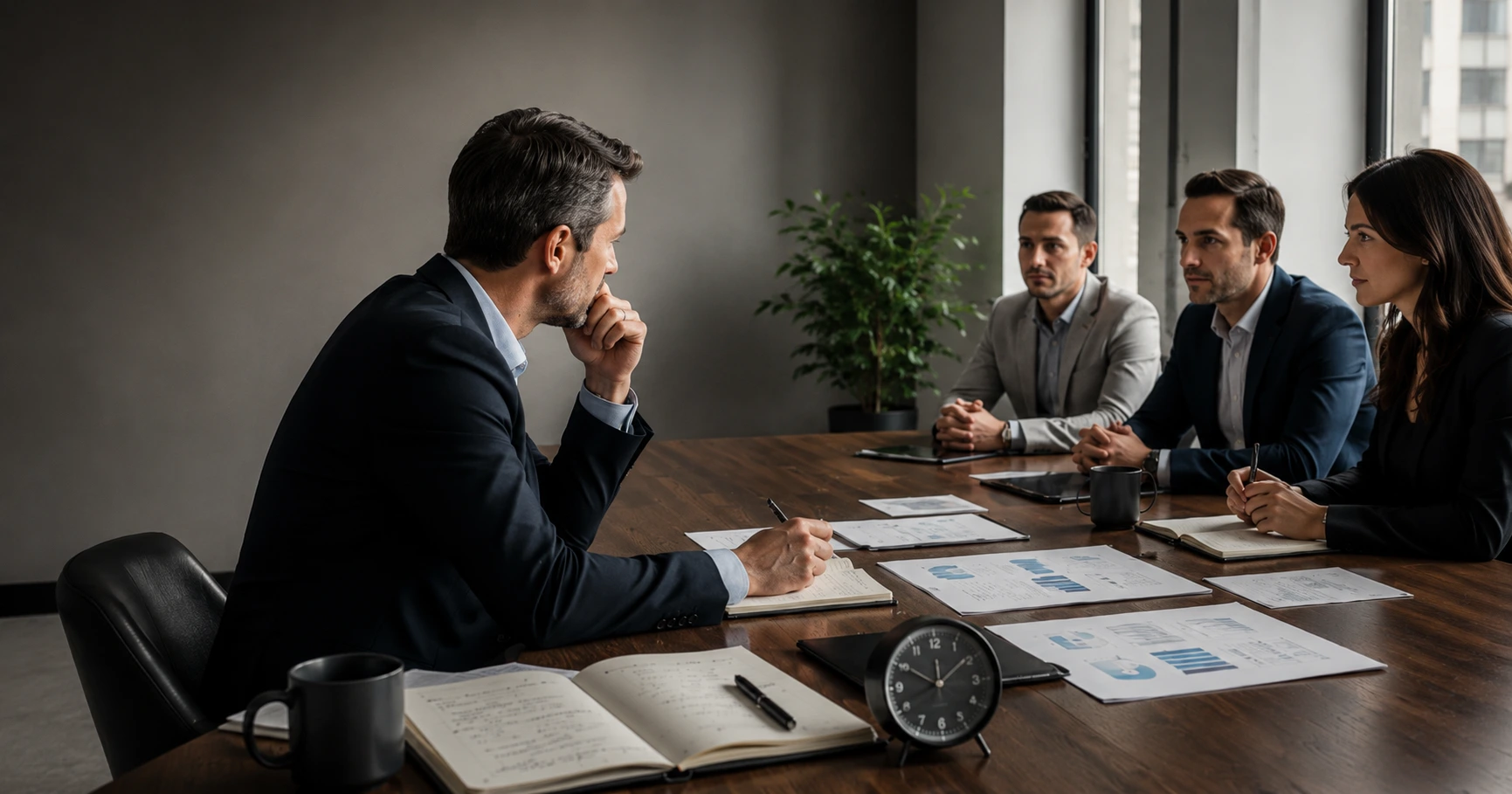 Director de marketing B2B evaluando el criterio técnico de una agencia antes de contratarla