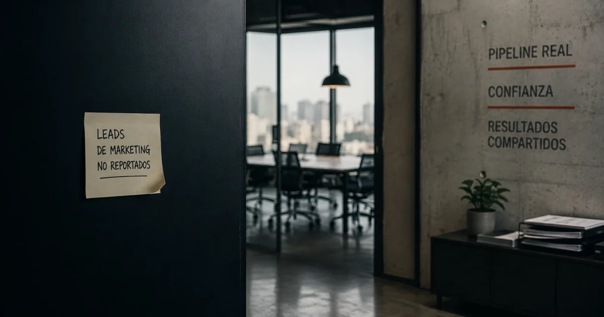 confianza entre ventas y marketing B2B