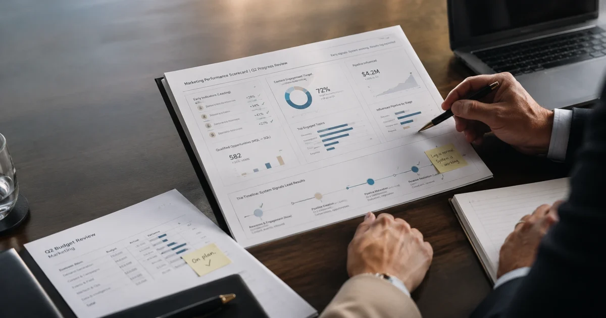 defender presupuesto de marketing sin resultados